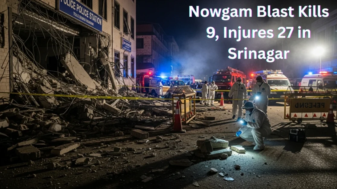 Nowgam Blast Kills 9, Injures 27 in Srinagar