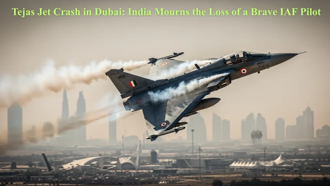 Tejas Jet Crash in Dubai