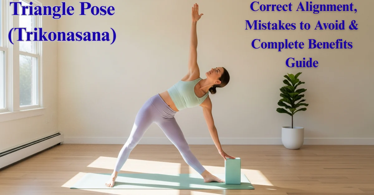 Triangle Pose (Trikonasana)