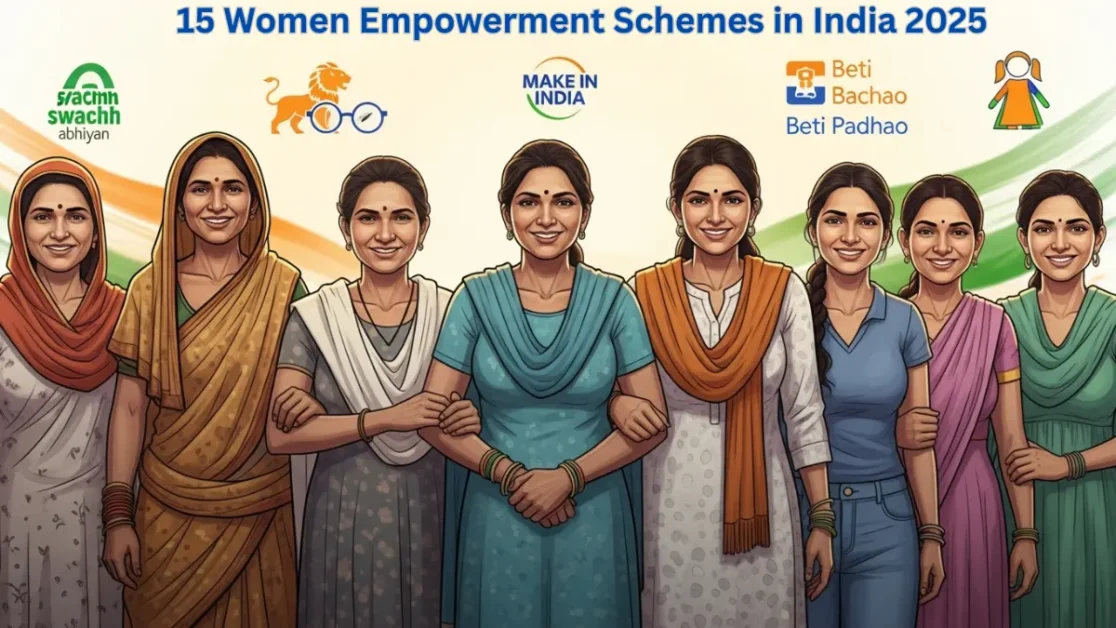 15 Women Empowerment Schemes in India 2025