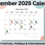 December 2025 Calendar
