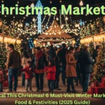 Delhi Christmas Markets 2025! 6 must-visit winter markets for shopping, food, and festive cheer Delhi Christmas markets 2025 with festive lights, decorated stalls and families enjoying winter shopping