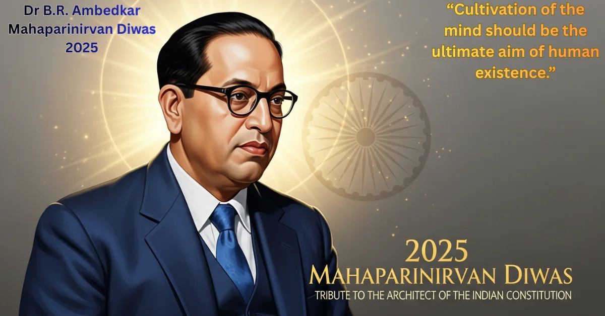 Dr B.R. Ambedkar Mahaparinirvan Diwas 2025