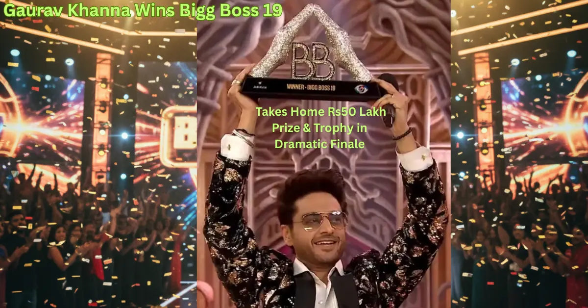 Gaurav Khanna Wins Bigg Boss 19