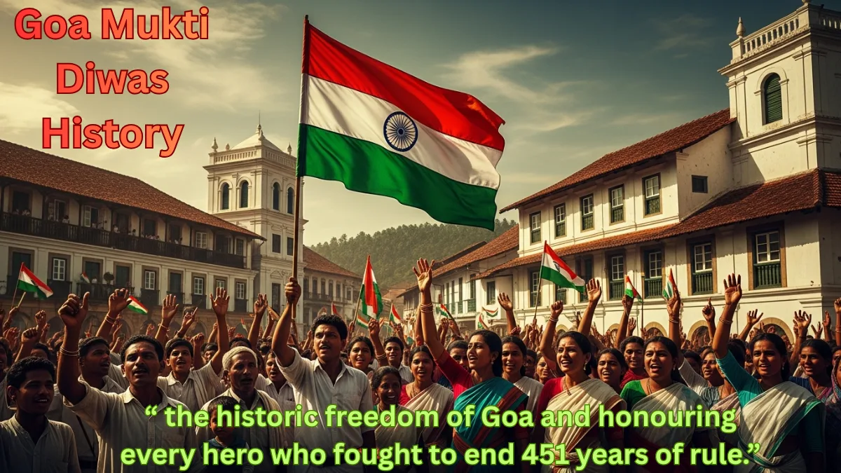 Goa Mukti Diwas History describing India’s liberation of Goa from Portuguese rule