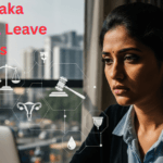 Karnataka Menstrual Leave Crisis: Why Remote Women May Lose Rights Indian woman working remotely on laptop highlighting Karnataka menstrual leave legal debate for women employees.