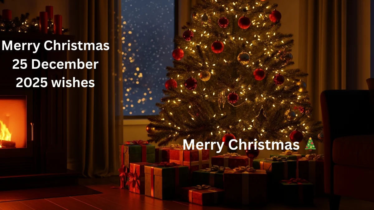 Merry Christmas 25 December 2025 wishes