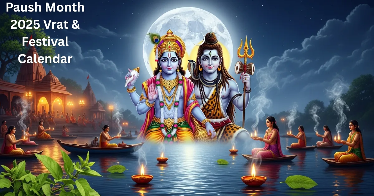 Paush Month 2025 Vrat & Festival Calendar