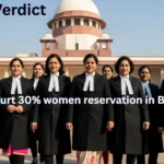 Supreme Court of India with women lawyers after historic order reserving 30 percent Bar Council seats for women