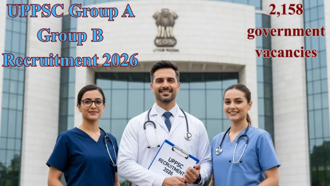 UPPSC Group A and Group B Recruitment 2026 for Medical, Veterinary and Health Officer posts in Uttar Pradesh