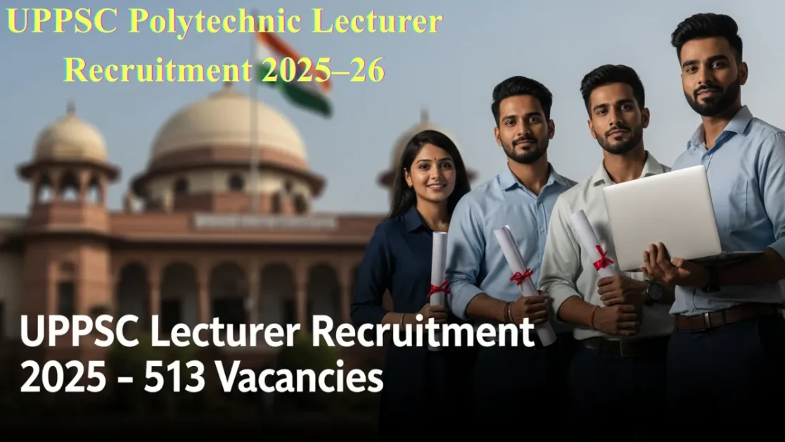 UPPSC Polytechnic Lecturer Recruitment 2025–26