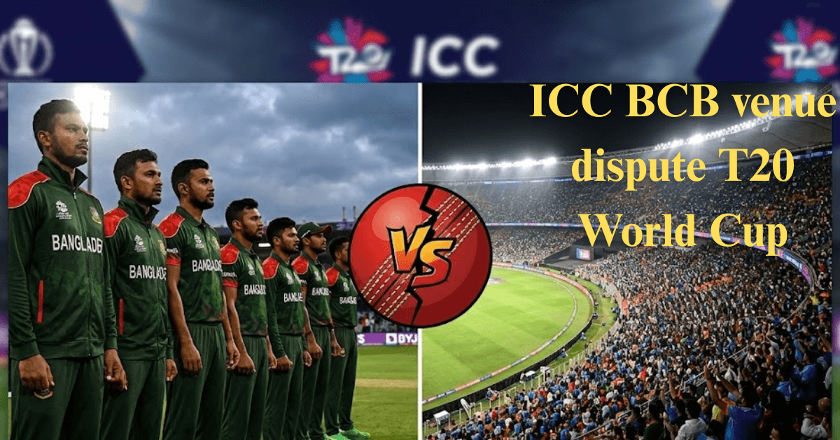 Bangladesh cricket team faces venue uncertainty ahead of the T20 World Cup amid ICC and BCB dispute over India matches.