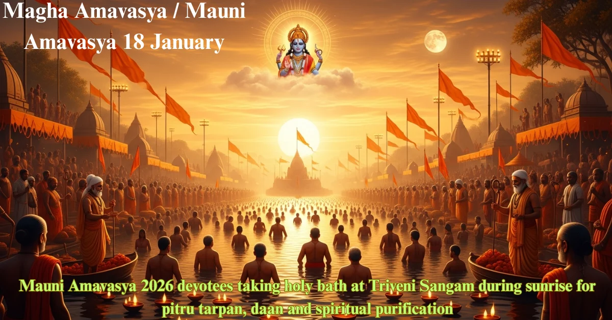 Magha Amavasya / Mauni Amavasya 18 January
