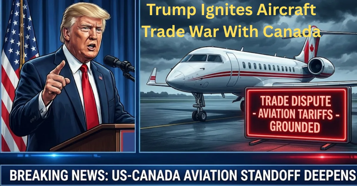 Trump Ignites Aircraft Trade War With Canada