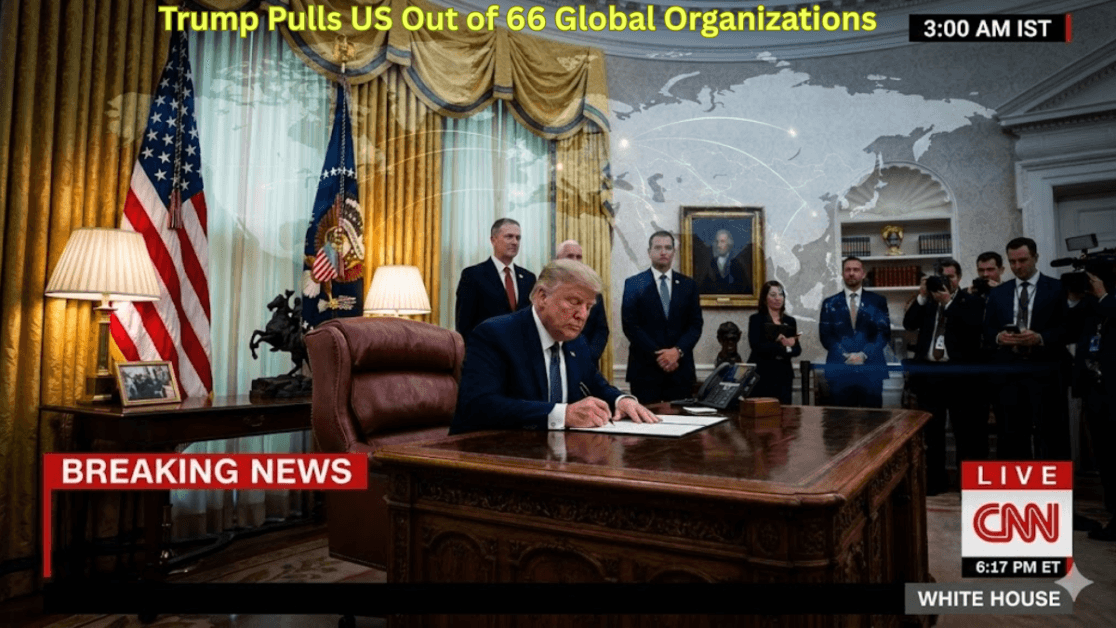 Trump Pulls US Out of 66 Global Organizations