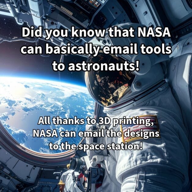 NASA emails tools to astronauts