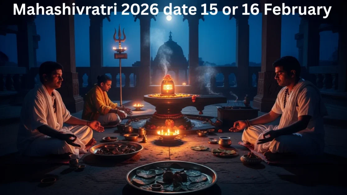 Mahashivratri 2026 date 15 or 16 February

