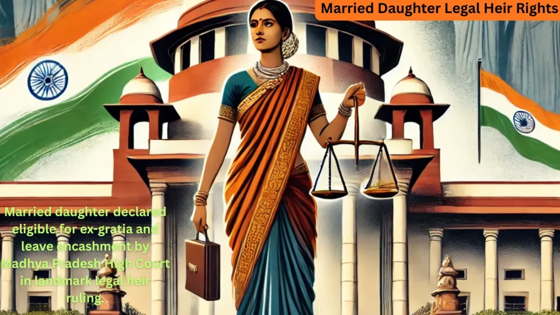 Married daughter declared eligible for ex-gratia and leave encashment by Madhya Pradesh High Court in landmark legal heir ruling.