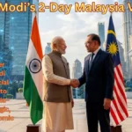 PM Modi’s 2-Day Malaysia Visit Unlocks 5 New Opportunities for India–Malaysia Strategic & Economic Growth PM Modi’s 2-Day Malaysia Visit
