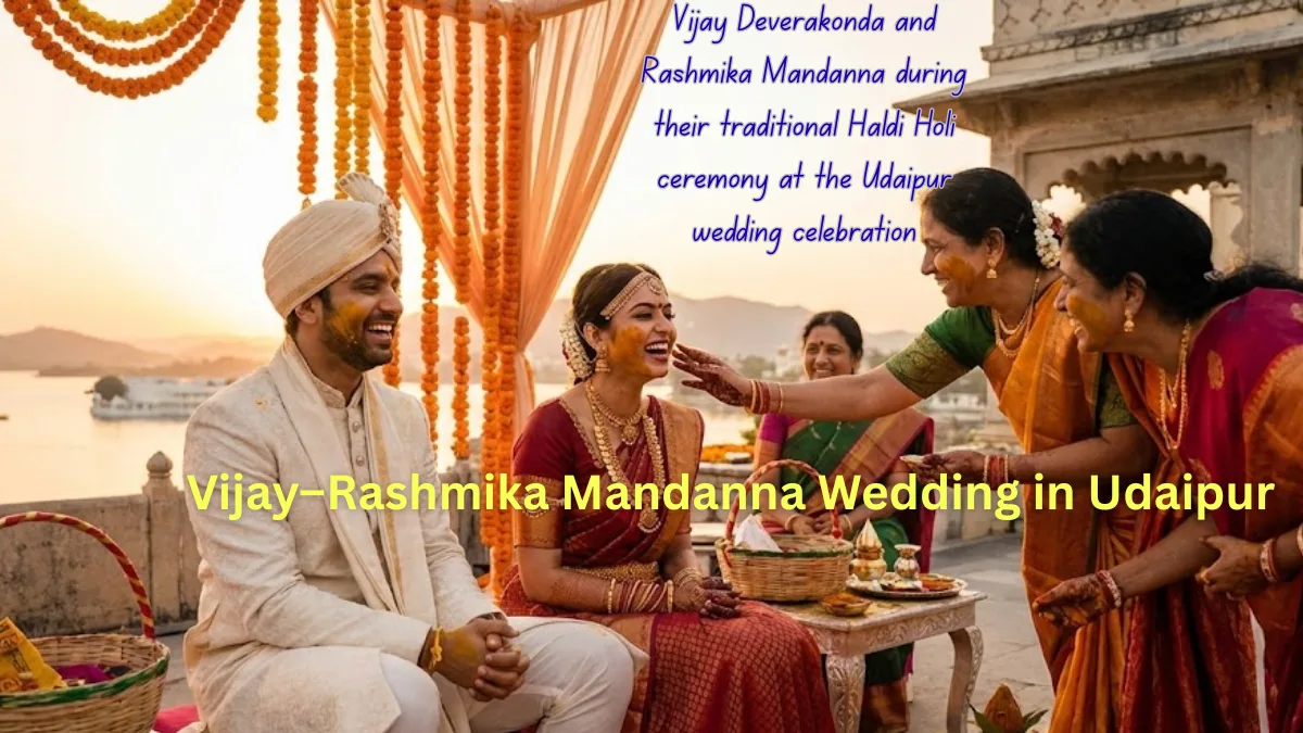 Vijay–Rashmika Mandanna Wedding in Udaipur