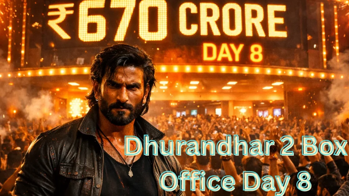 Ranveer Singh Dhurandhar The Revenge box office day 8 ₹670 crore India blockbuster success crowd cinema celebration