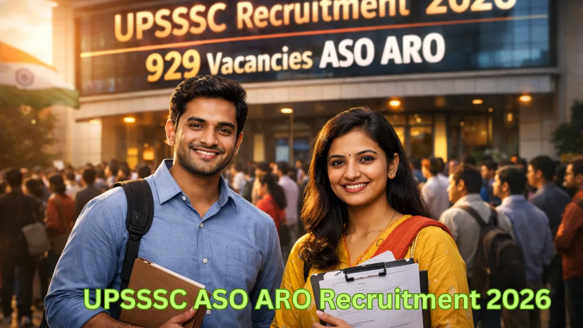 UPSSSC ASO ARO Recruitment 2026