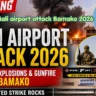 Mali airport attack Bamako 2026