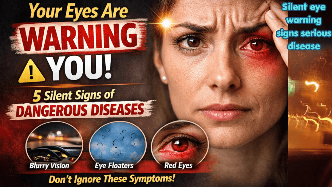 Silent eye warning signs serious disease