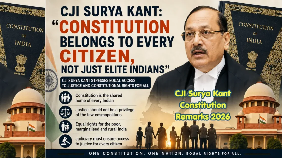 CJI Surya Kant Constitution Remarks 2026
