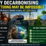 Decarbonising Everything Is Impossible