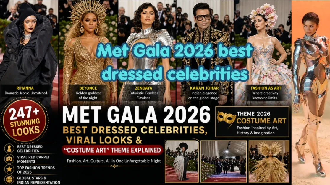 Met Gala 2026 best dressed celebrities