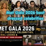 Met Gala 2026 best dressed celebrities