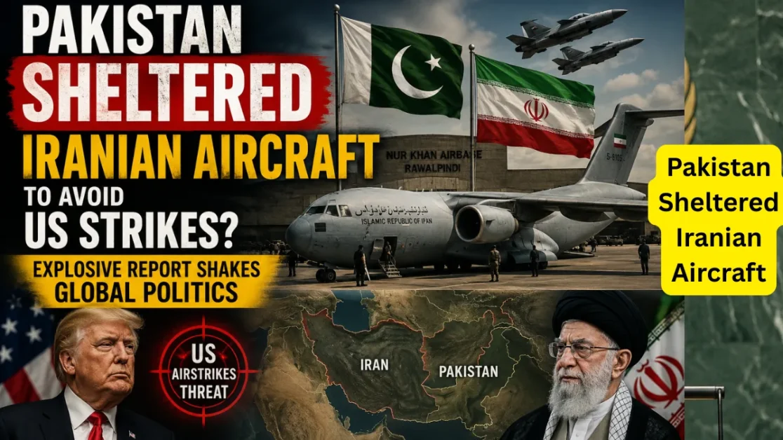 Pakistan Sheltered Iranian Aircraft