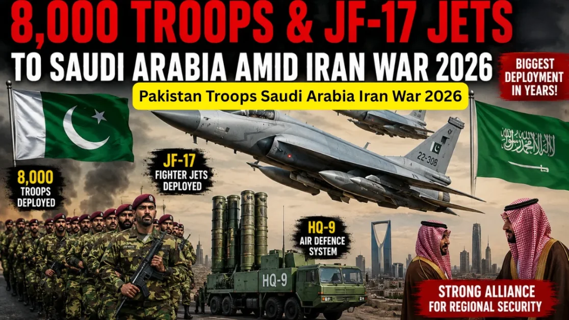 Pakistan Troops Saudi Arabia Iran War 2026