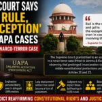 Supreme Court UAPA Bail Verdict 2026