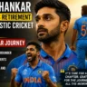 Vijay Shankar Retirement 2026