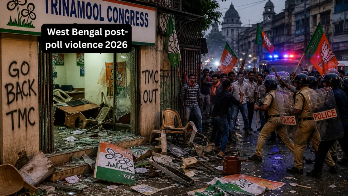  West Bengal post-poll violence 2026