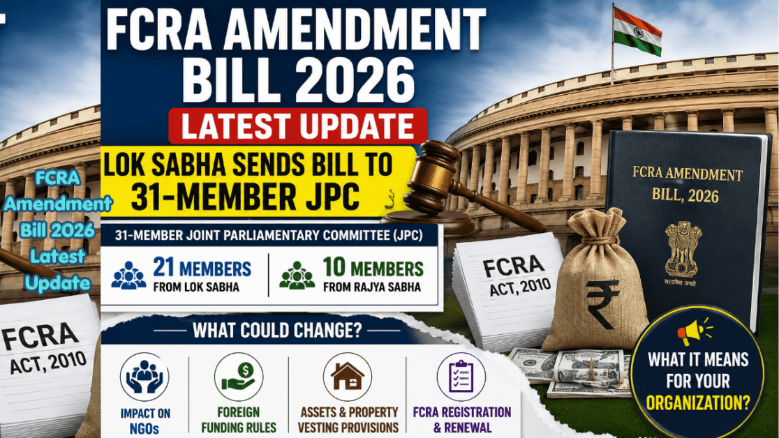 FCRA Amendment Bill 2026 Latest Update