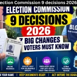 Election Commission 9 decisions 2026