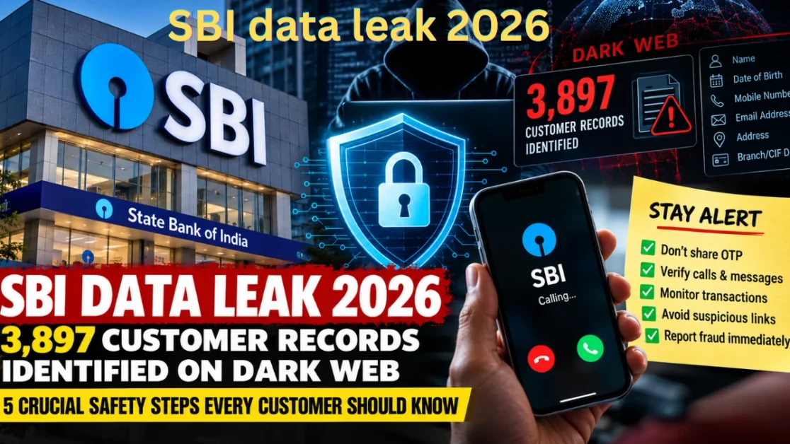 SBI data leak 2026